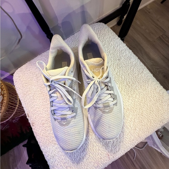 Hoka Solimar Women's White Sneakers 9 - Picture 4 of 10